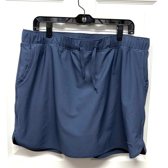 Slazenger Ladies Golf Skort, Gray with Drawstring, Size XL - Picture 1 of 5